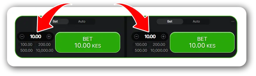 Amount Selection Aviator India